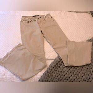 DKNY Beige Boot Cut/Flare Pants - Sz 8R